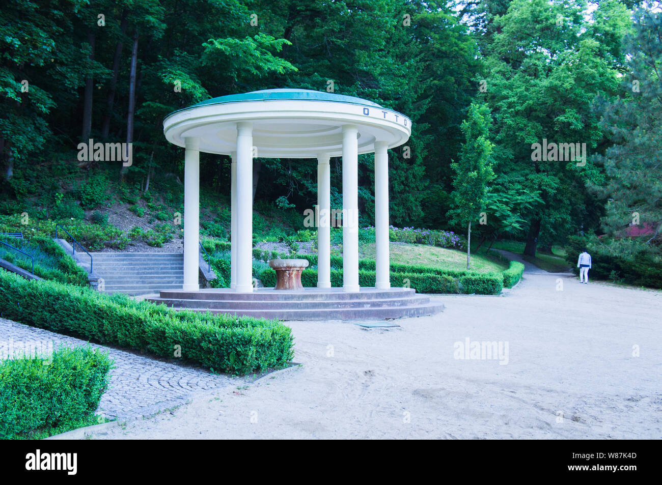 Spring Ottovka à Luhacovice Spa, Région de Zlin, en République tchèque, le 5 juin 2019. (CTK Photo/Libor Sojka) Banque D'Images
