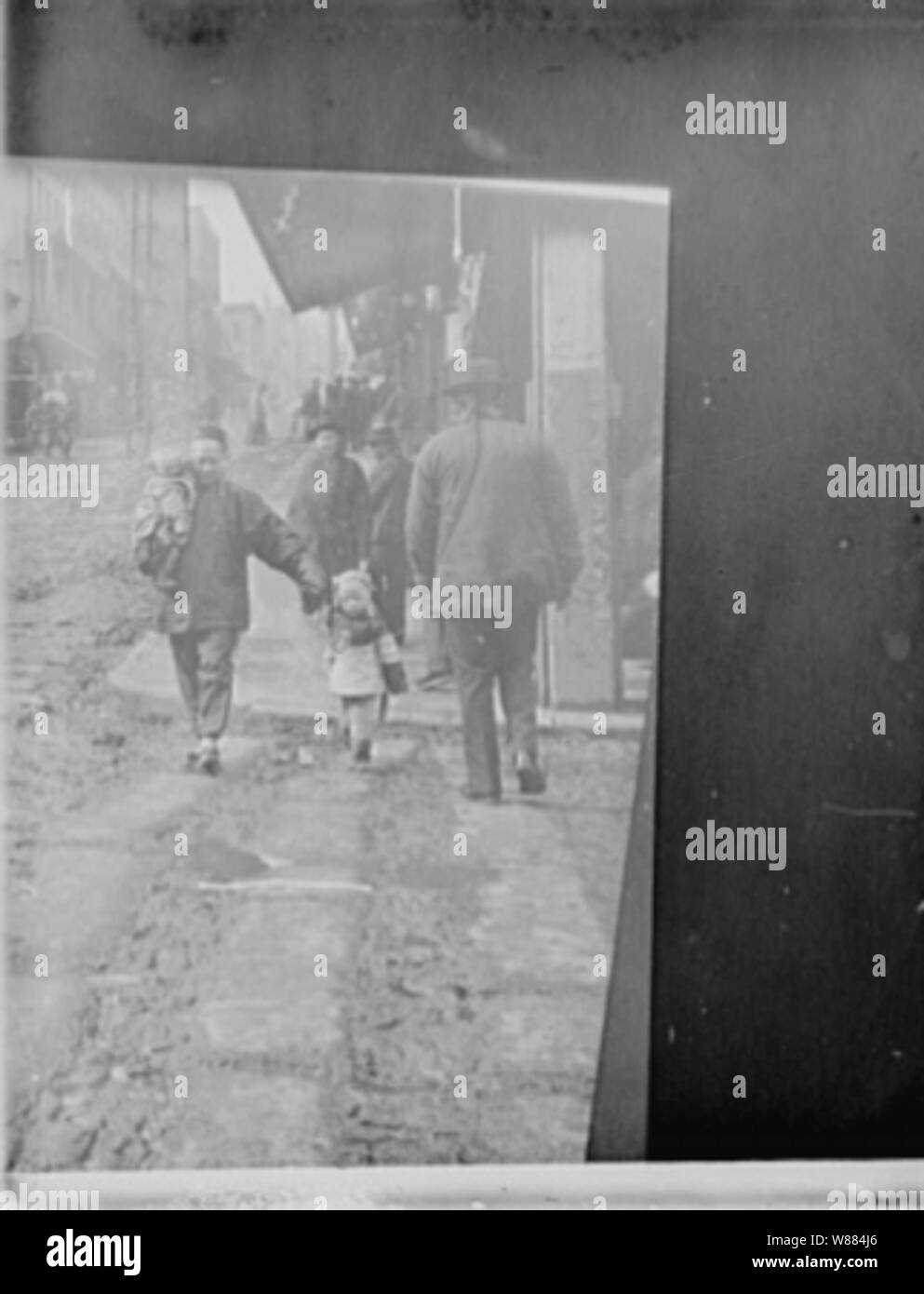 Un coin sur la colline, le quartier chinois, San Francisco Banque D'Images