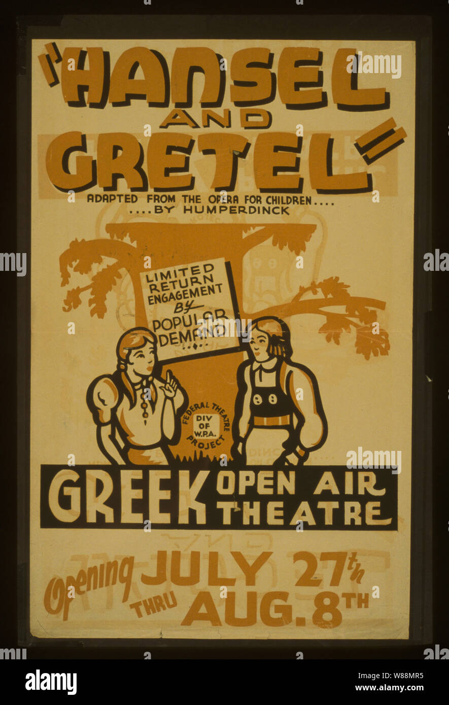 Hansel et Gretel Banque D'Images