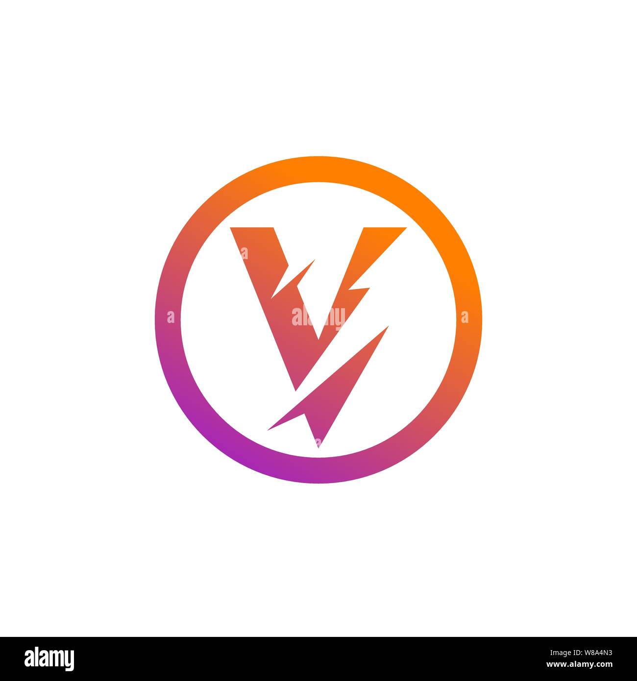 Logo V Vecteurs Stock Images Illustration de Vecteur