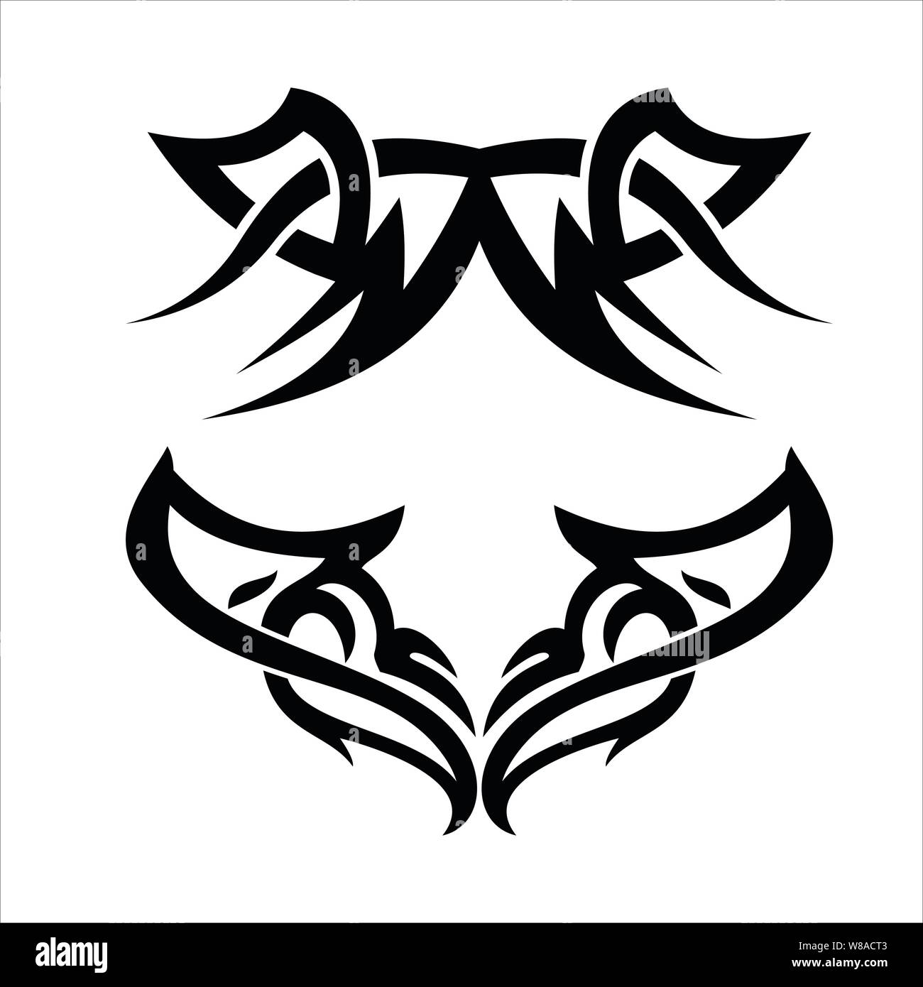 Vector design tatouage tribal, eps 10 Illustration de Vecteur