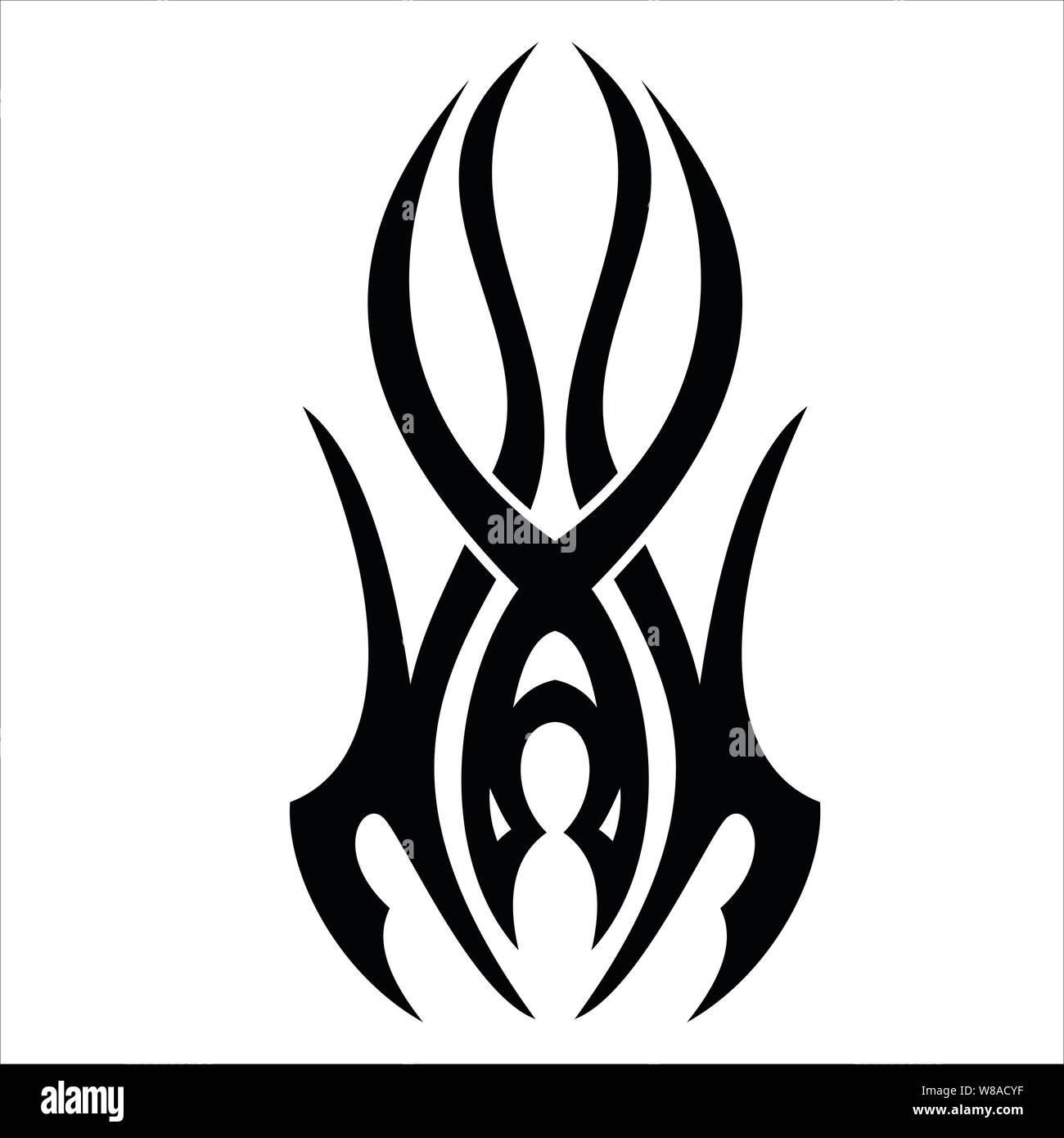 Vector design tatouage tribal, eps 10 Illustration de Vecteur