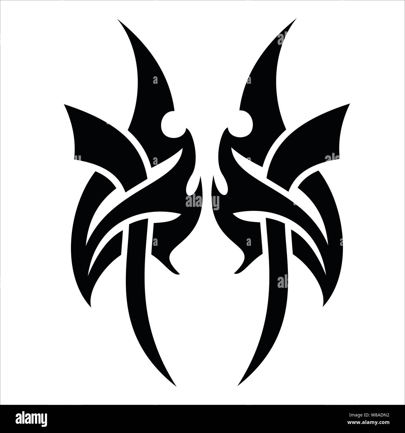 Vector design tatouage tribal, eps 10 Illustration de Vecteur