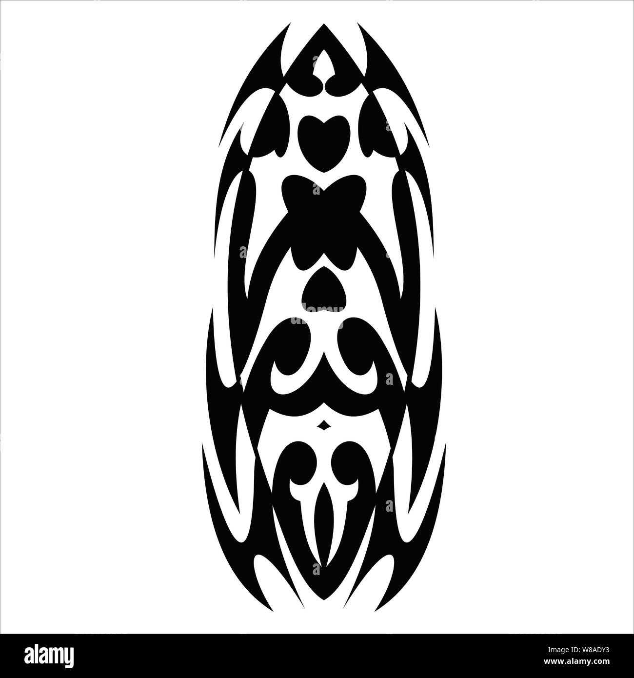 Vector design tatouage tribal, eps 10 Illustration de Vecteur