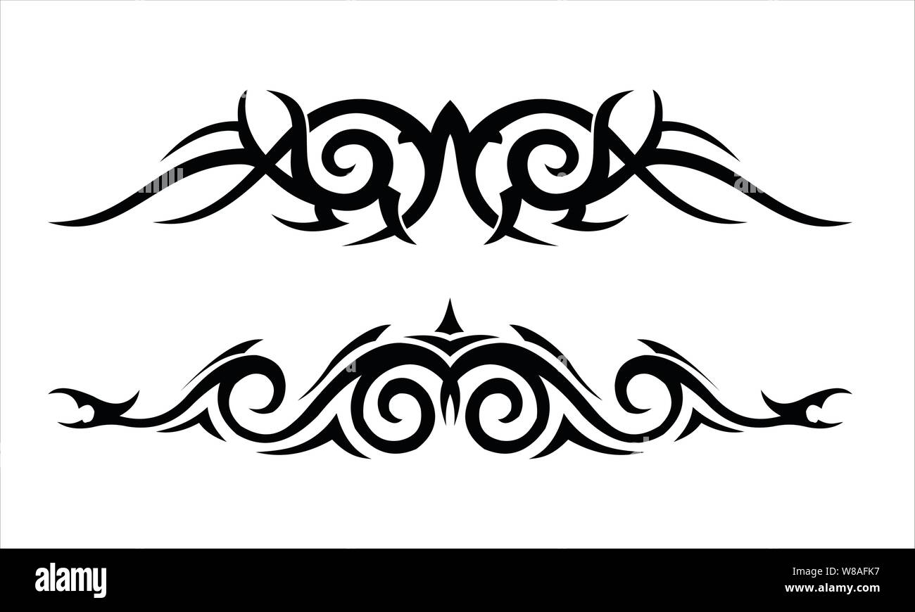 Vector design tatouage tribal, eps 10 Illustration de Vecteur