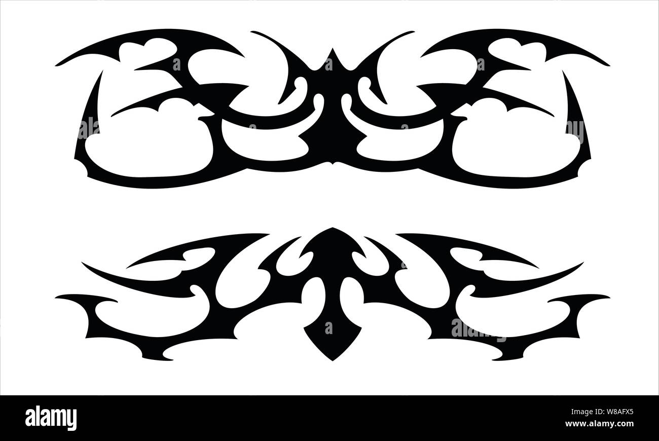 Vector design tatouage tribal, eps 10 Illustration de Vecteur