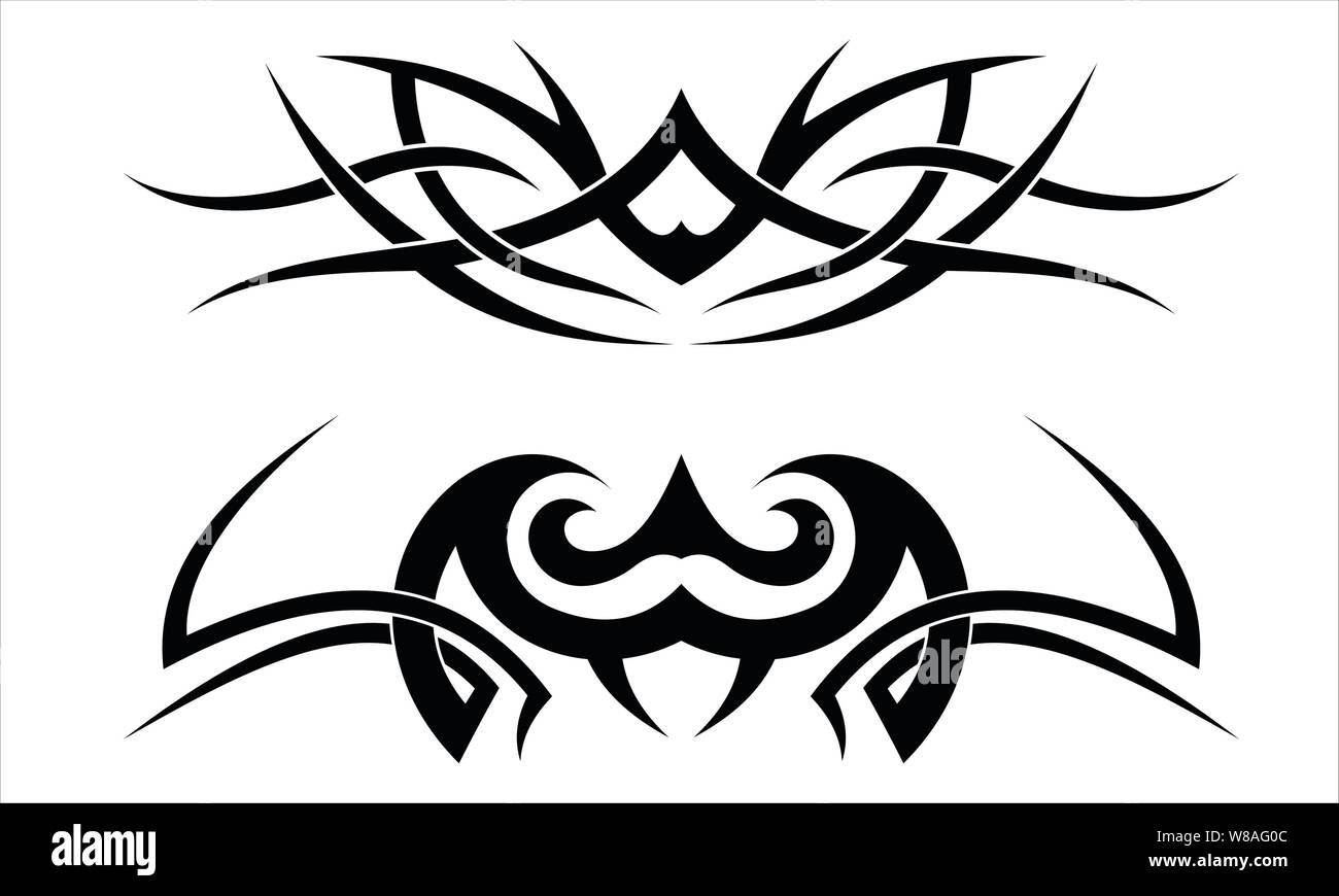 Vector design tatouage tribal, eps 10 Illustration de Vecteur