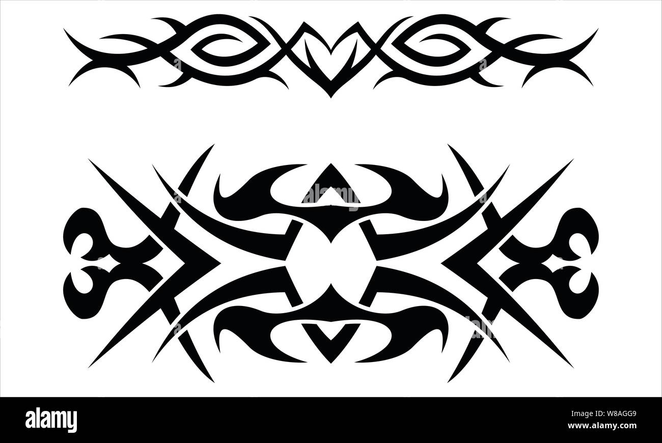Vector design tatouage tribal, eps 10 Illustration de Vecteur