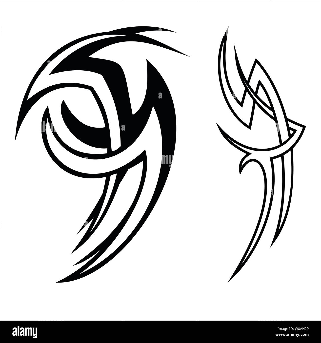 Vector design tatouage tribal, eps 10 Illustration de Vecteur