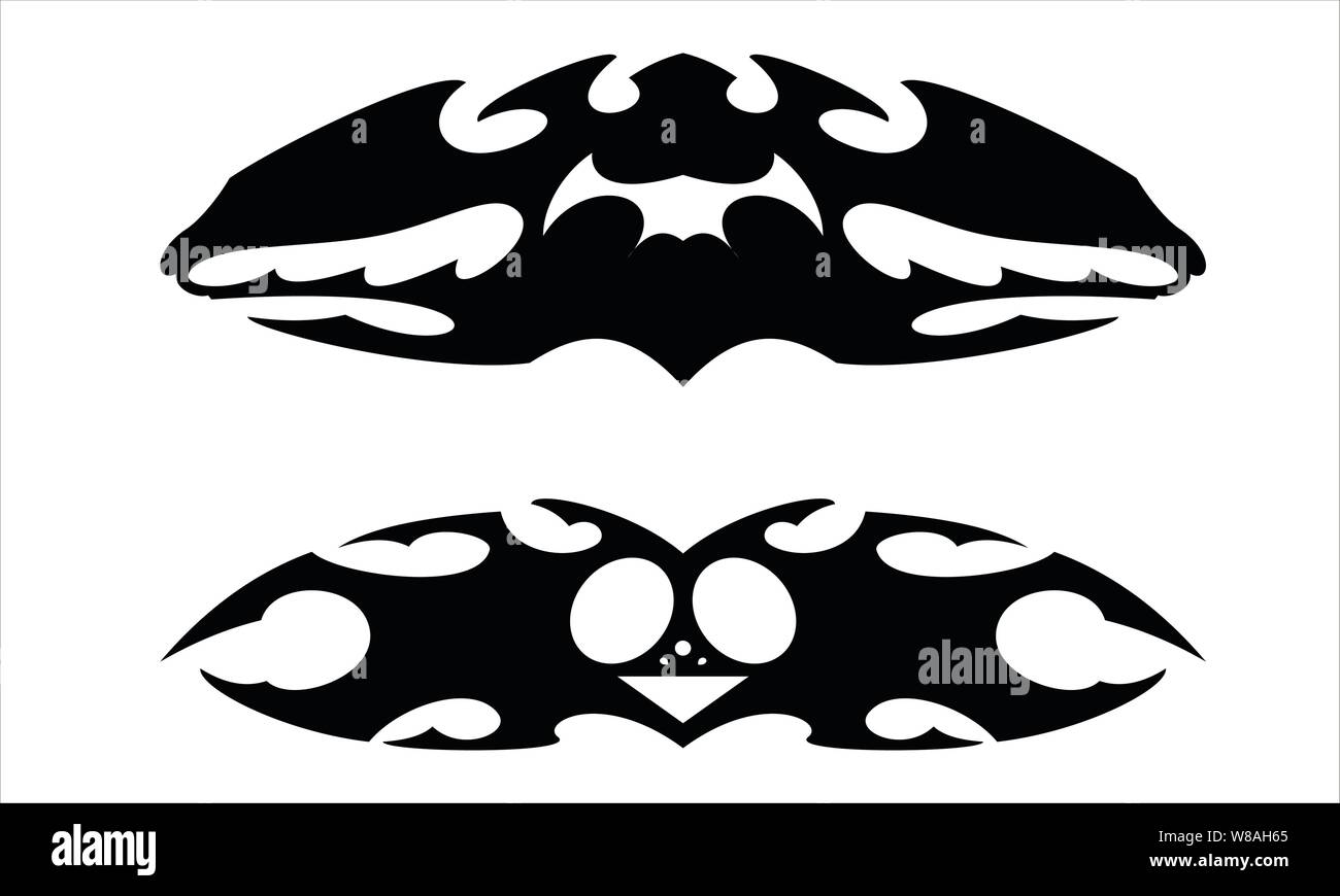 Vector design tatouage tribal, eps 10 Illustration de Vecteur