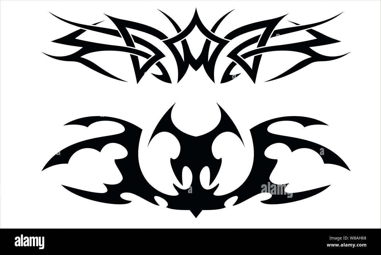 Vector design tatouage tribal, eps 10 Illustration de Vecteur