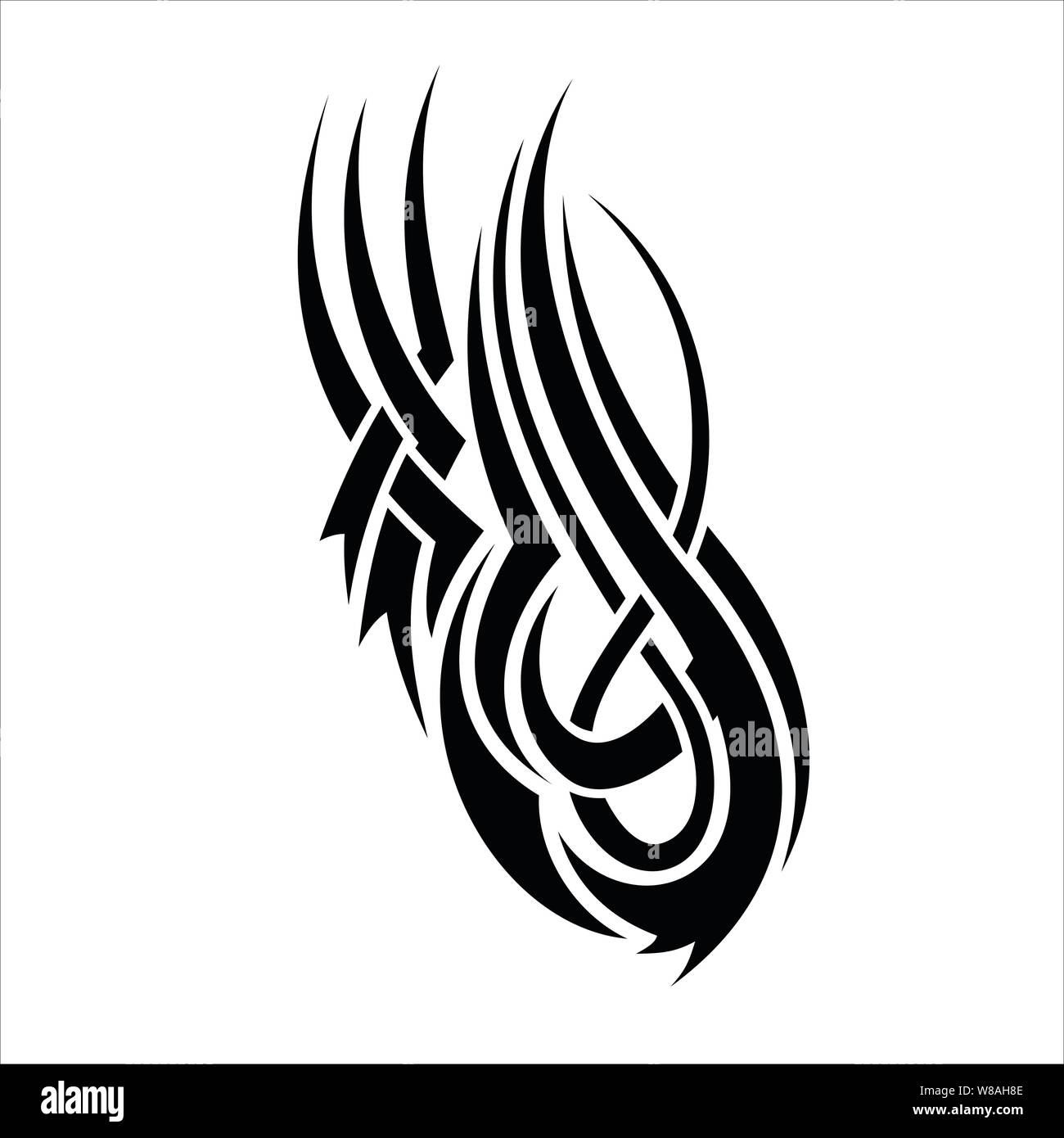 Vector design tatouage tribal, eps 10 Illustration de Vecteur