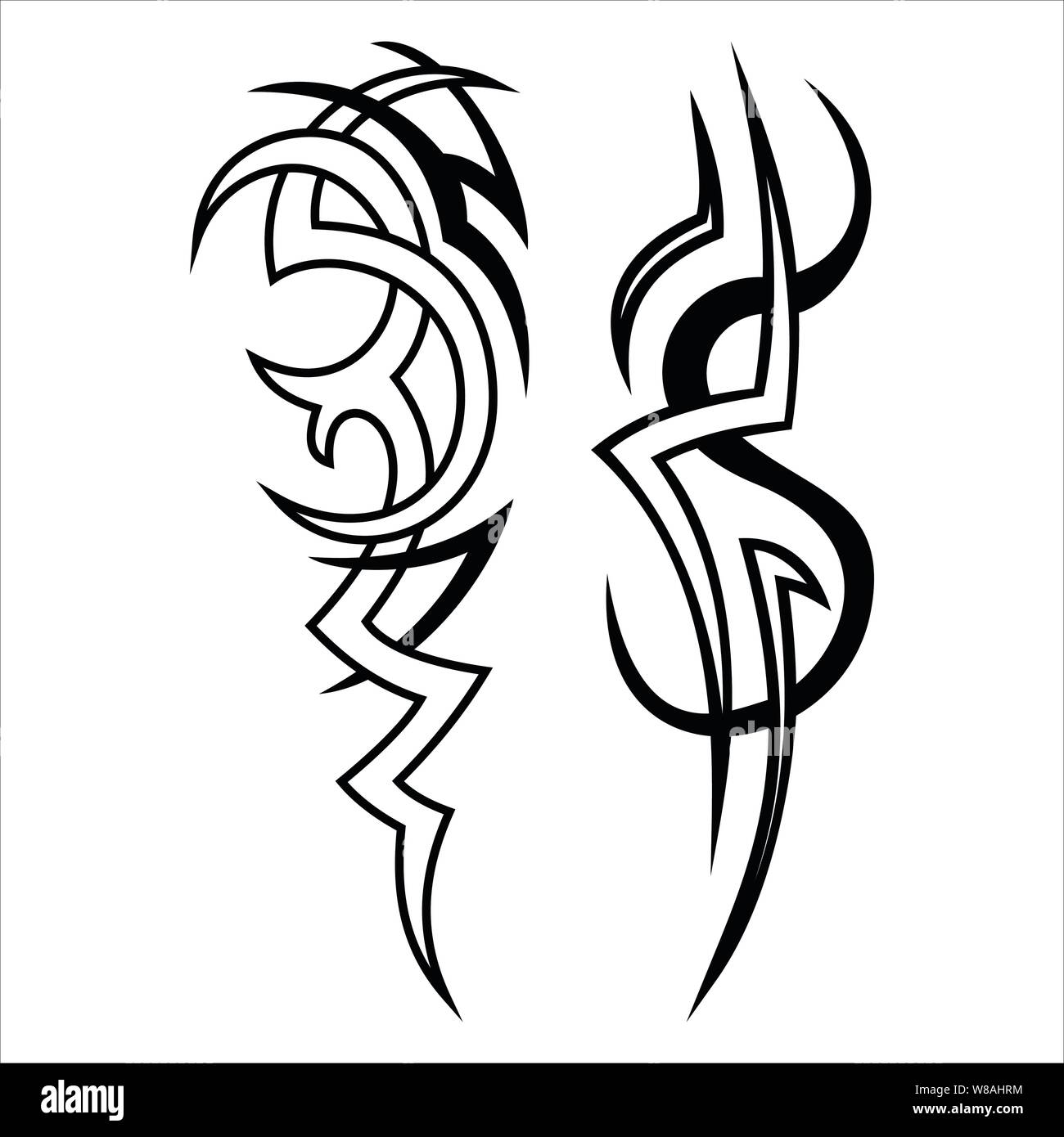 Vector design tatouage tribal, eps 10 Illustration de Vecteur