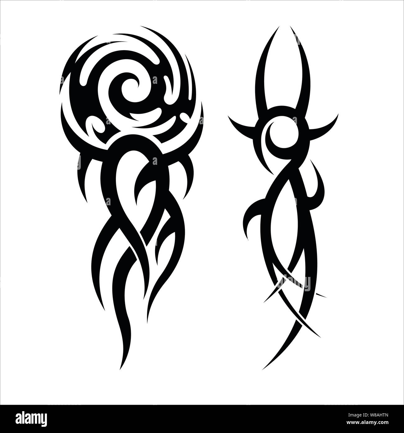 Vector design tatouage tribal, eps 10 Illustration de Vecteur