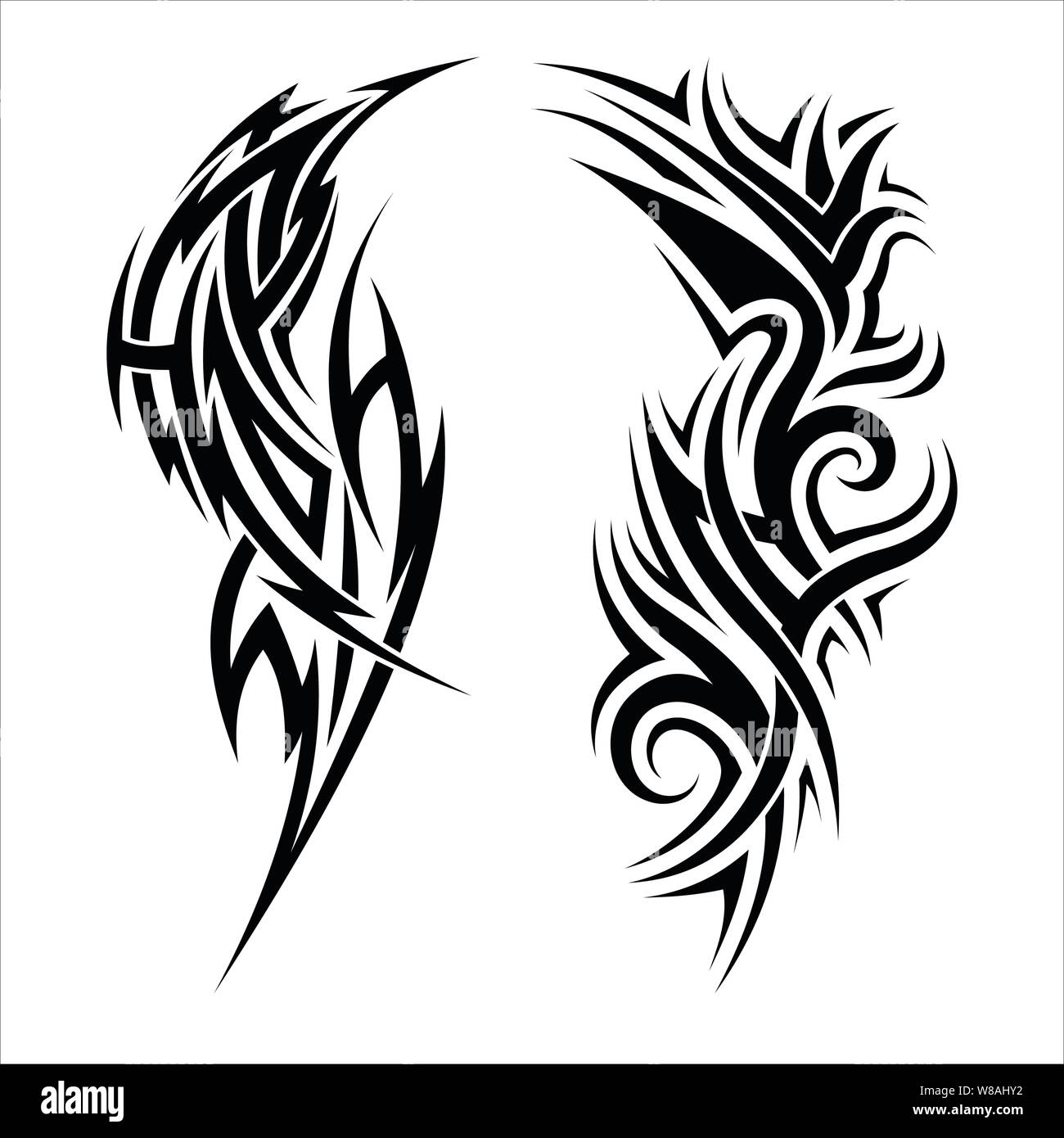 Vector design tatouage tribal, eps 10 Illustration de Vecteur