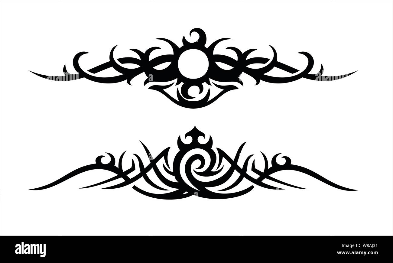Vector design tatouage tribal, eps 10 Illustration de Vecteur
