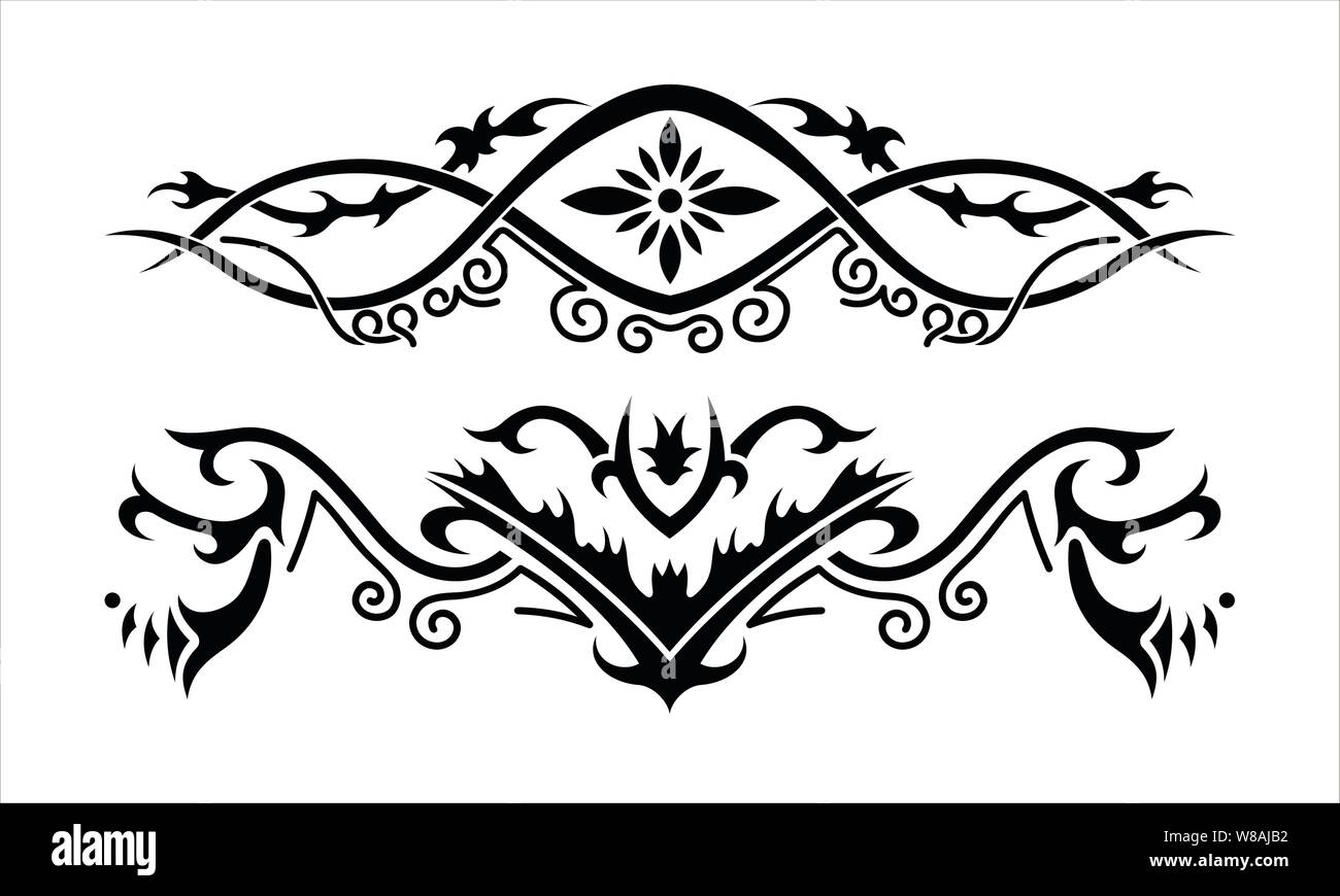 Vector design tatouage tribal, eps 10 Illustration de Vecteur