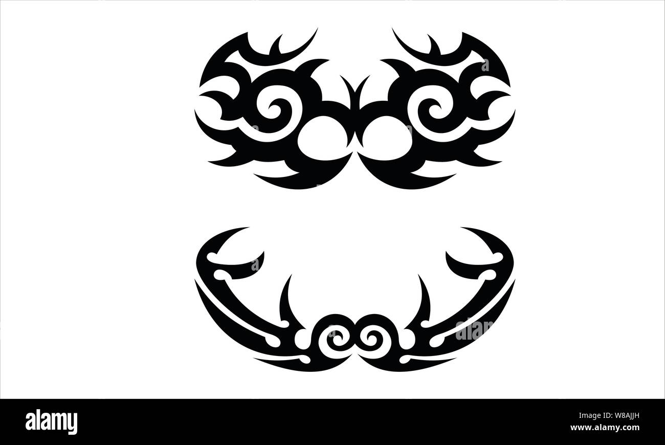 Vector design tatouage tribal, eps 10 Illustration de Vecteur