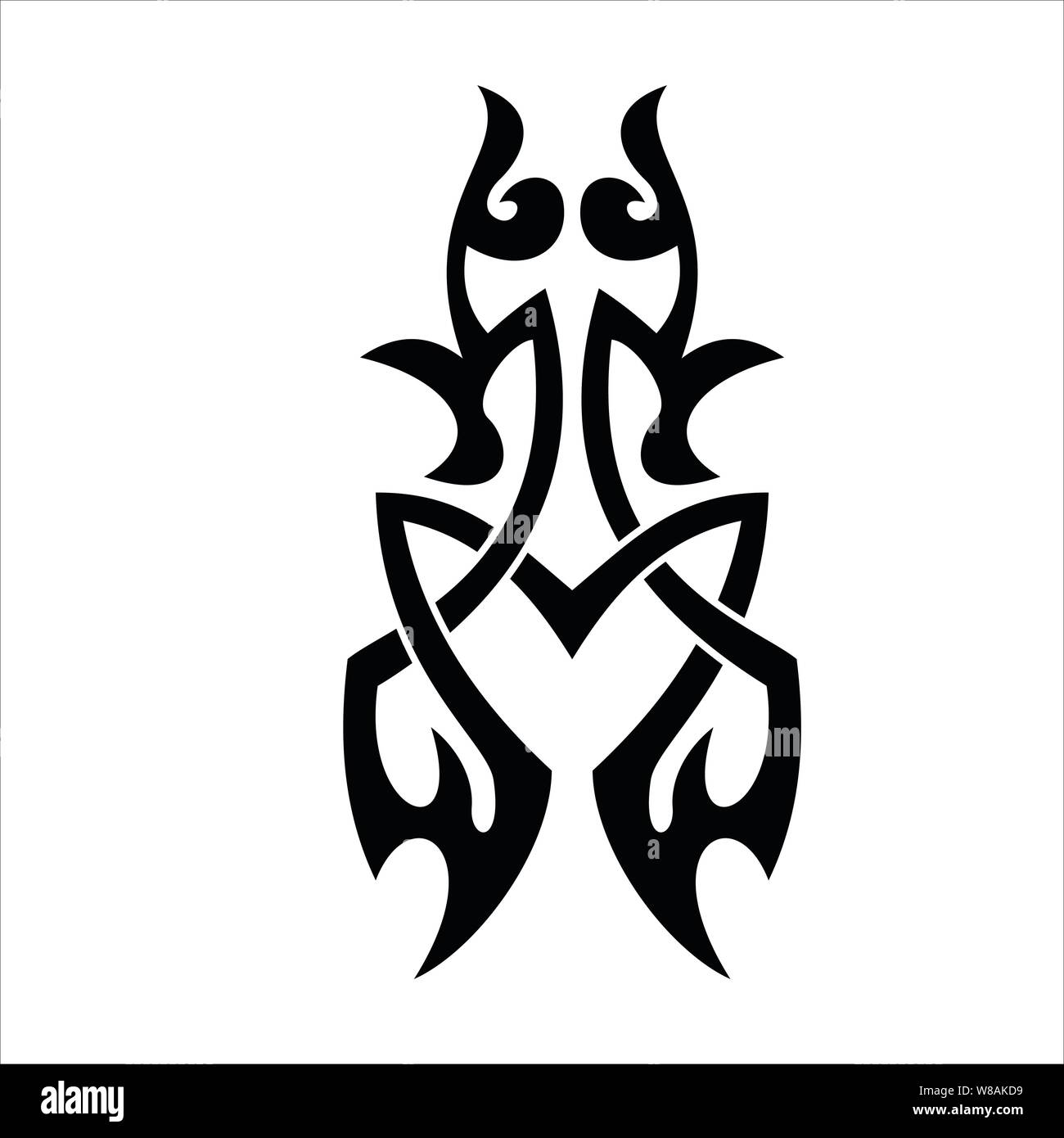 Vector design tatouage tribal, eps 10 Illustration de Vecteur