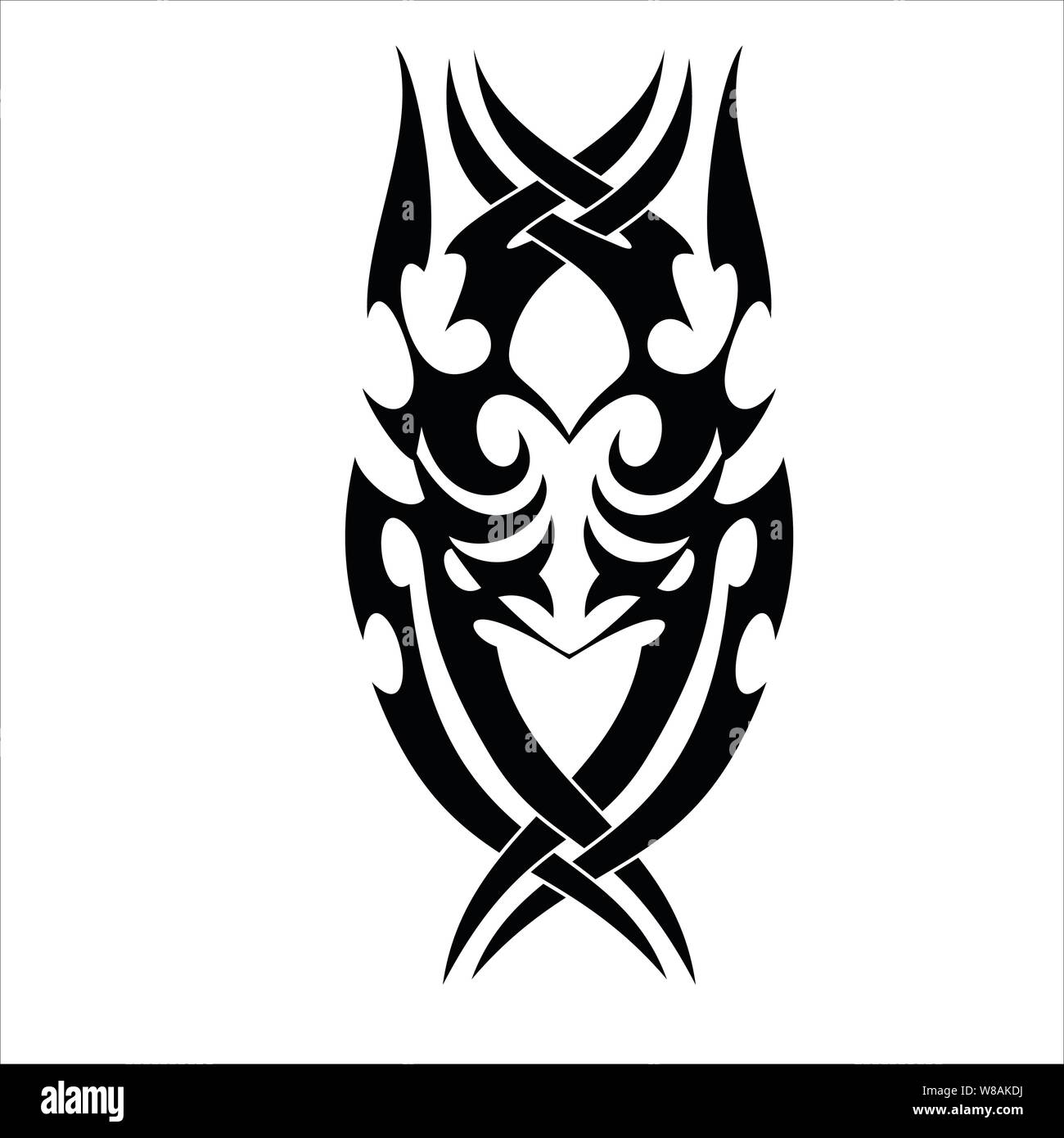 Vector design tatouage tribal, eps 10 Illustration de Vecteur