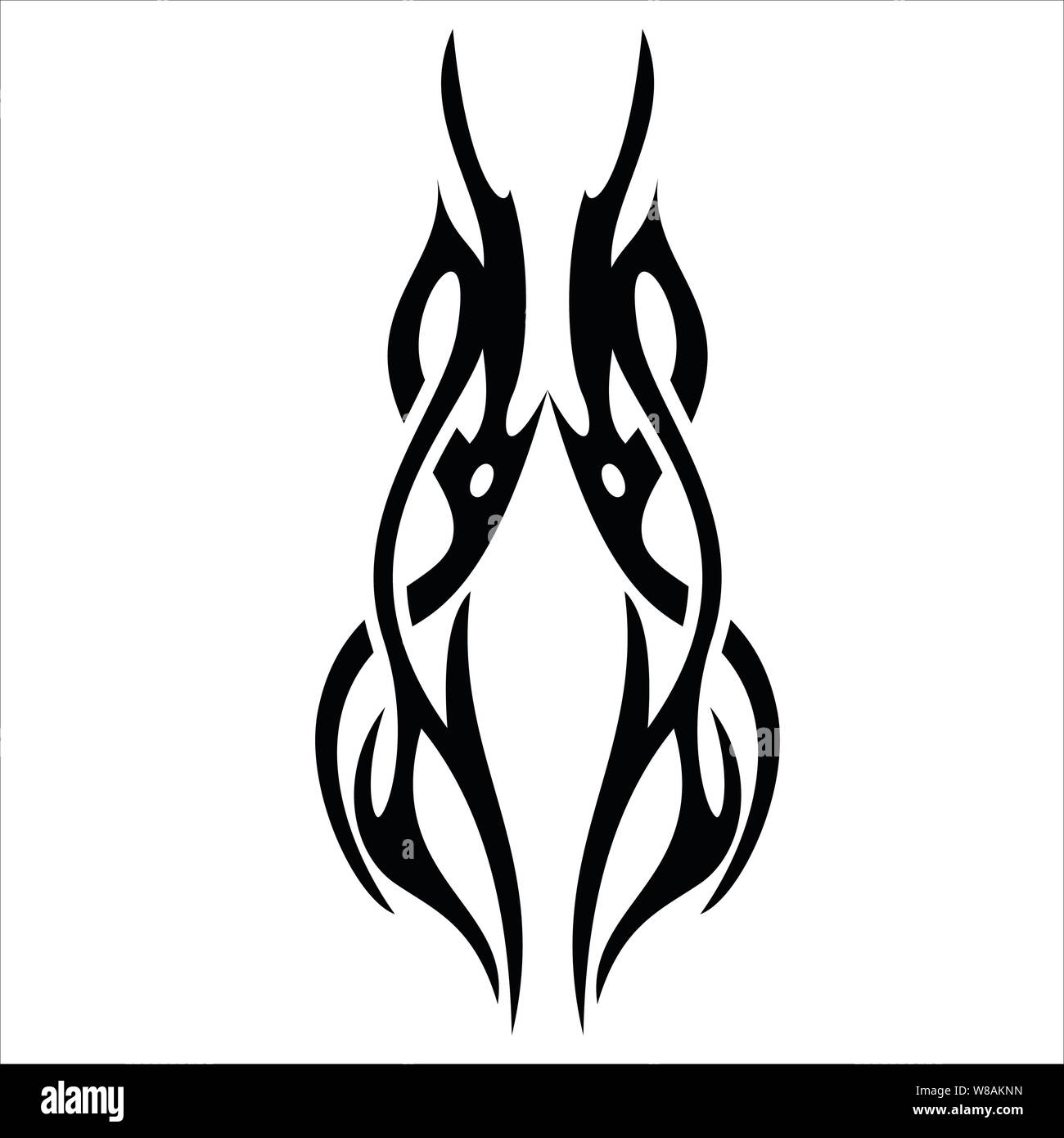 Vector design tatouage tribal, eps 10 Illustration de Vecteur