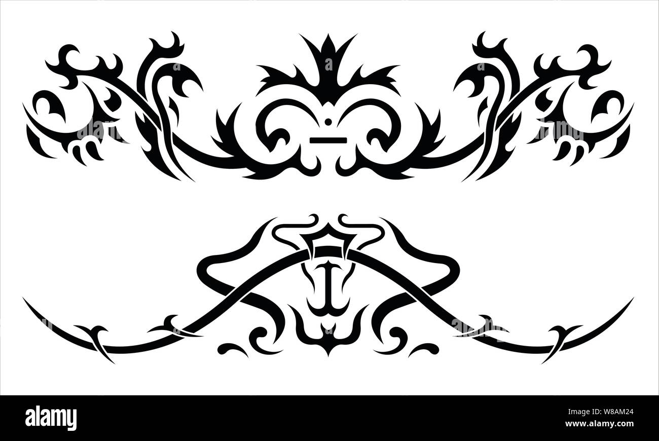 Vector design tatouage tribal, eps 10 Illustration de Vecteur