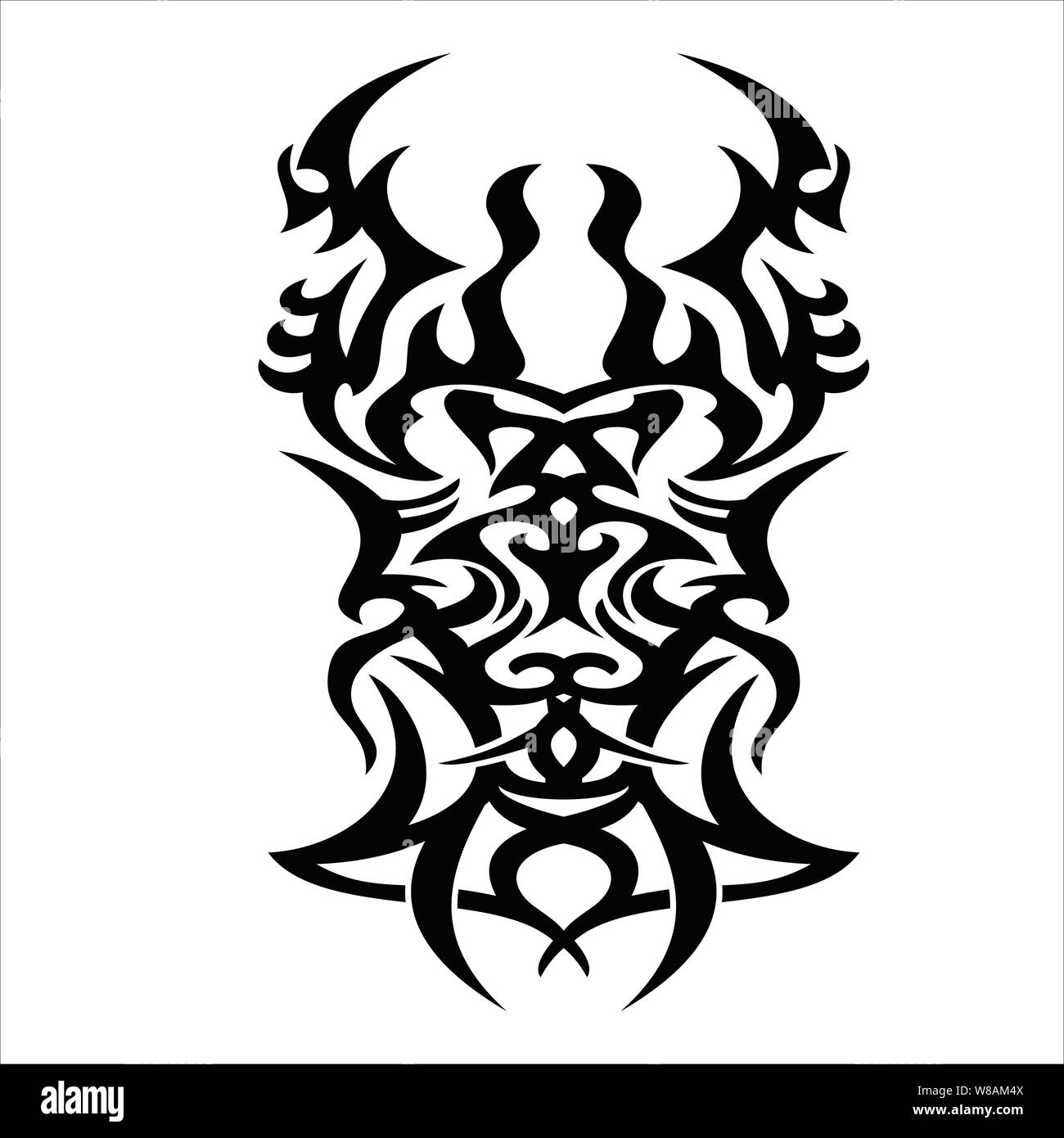 Vector design tatouage tribal, eps 10 Illustration de Vecteur