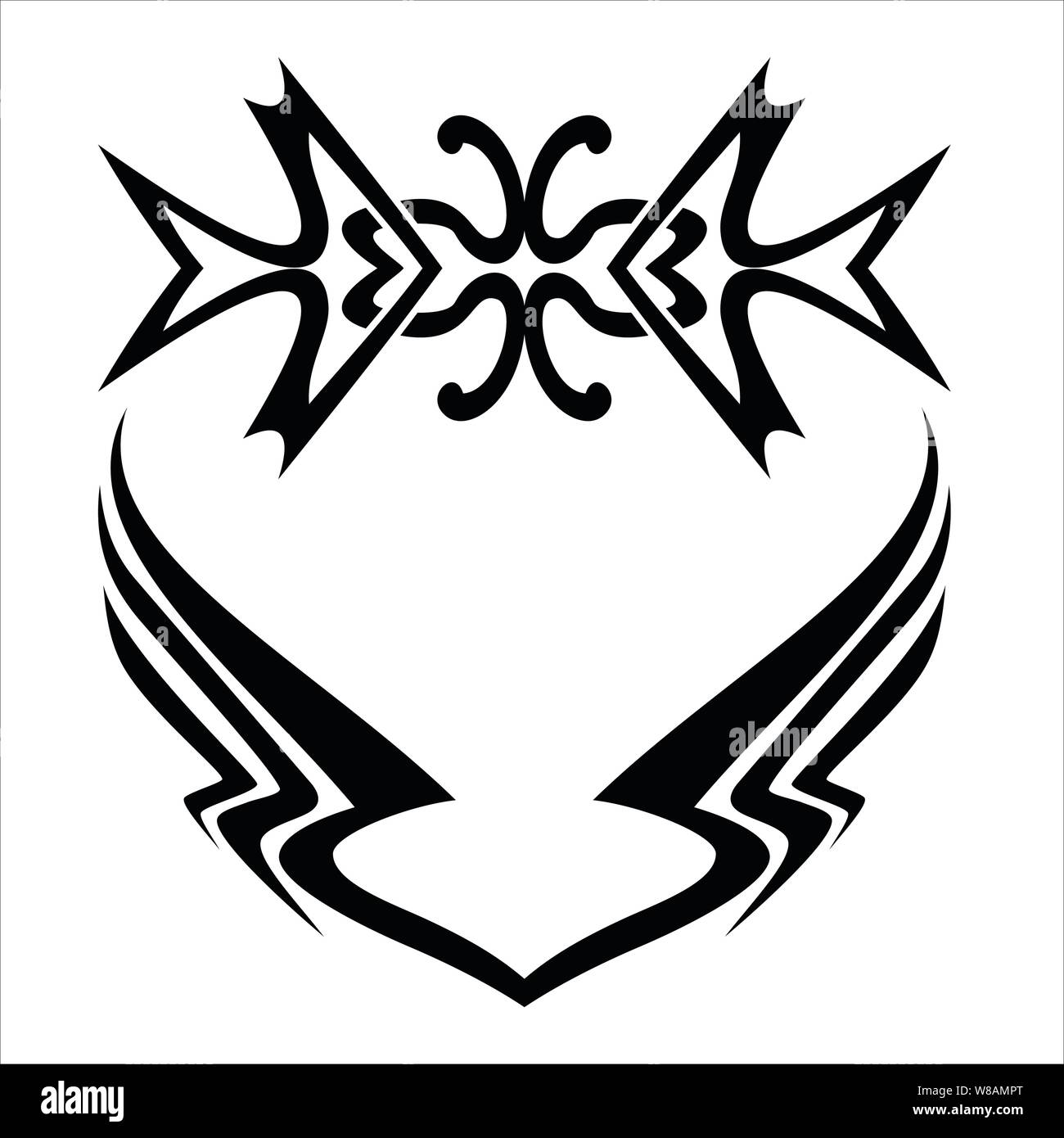 Vector design tatouage tribal, eps 10 Illustration de Vecteur