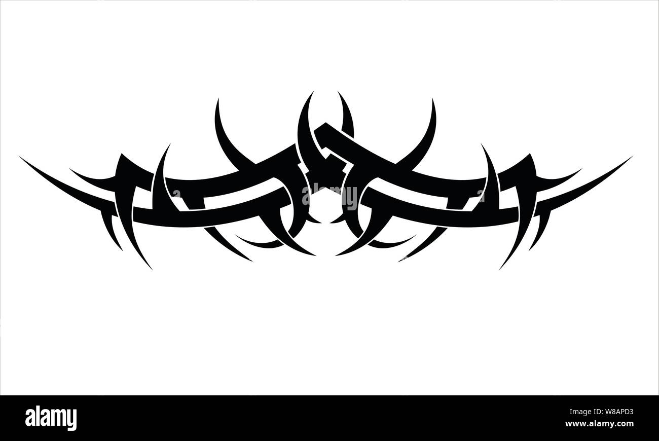 Vector design tatouage tribal, eps 10 Illustration de Vecteur