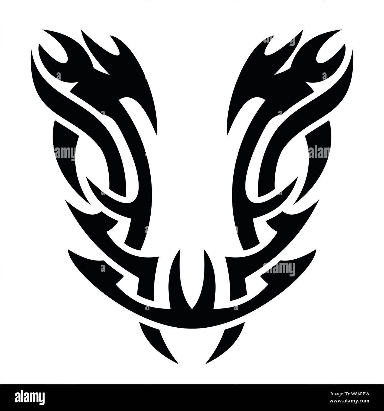 Vector design tatouage tribal, eps 10 Illustration de Vecteur