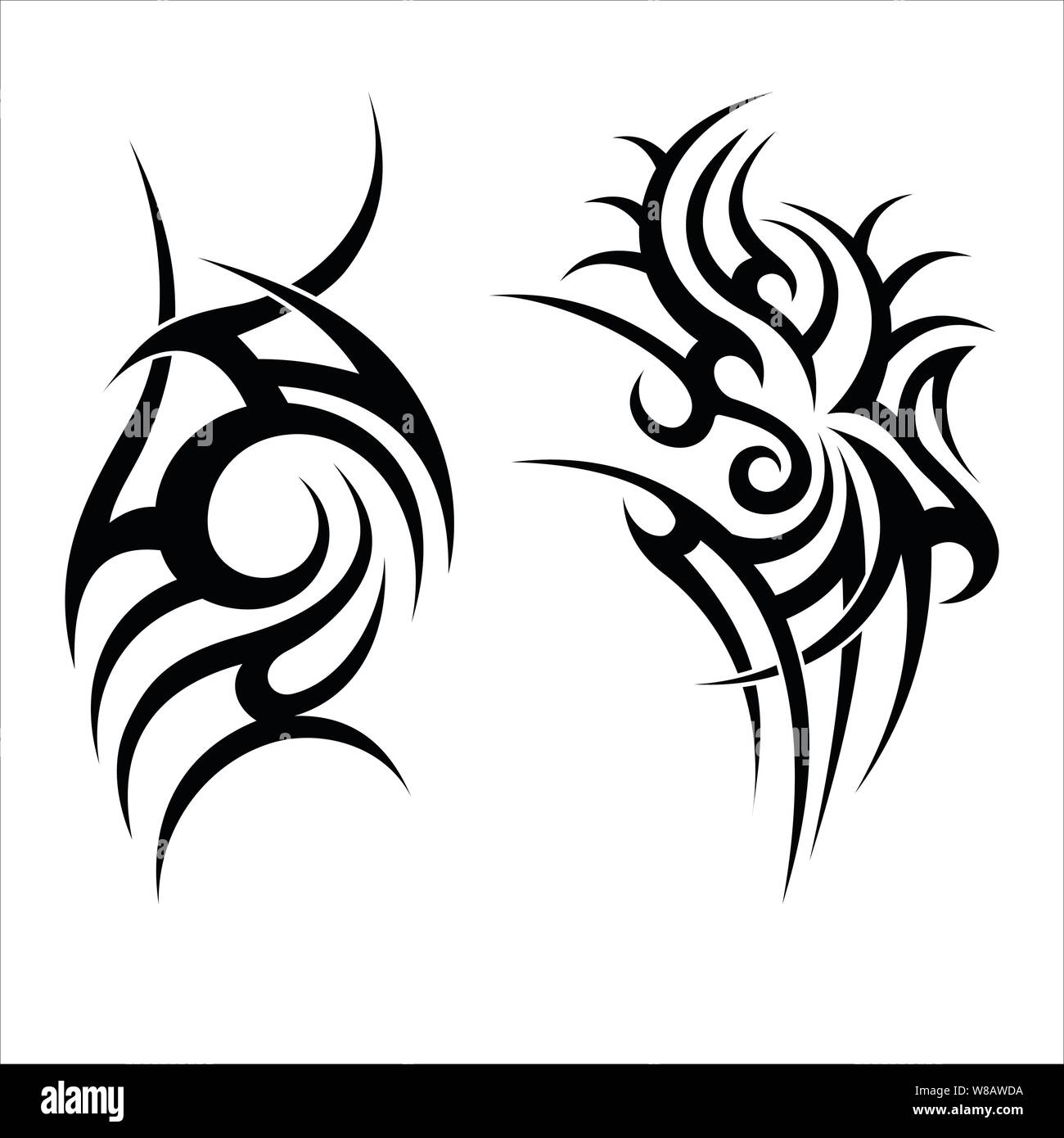 Vector design tatouage tribal, eps 10 Illustration de Vecteur