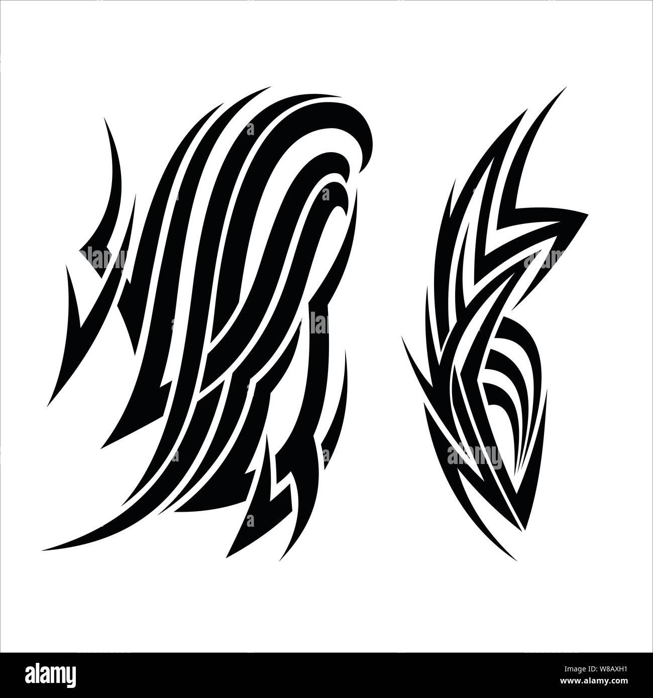 Vector design tatouage tribal, eps 10 Illustration de Vecteur
