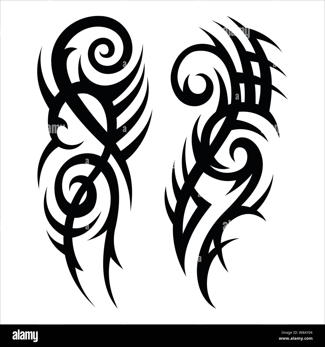 Vector design tatouage tribal, eps 10 Illustration de Vecteur