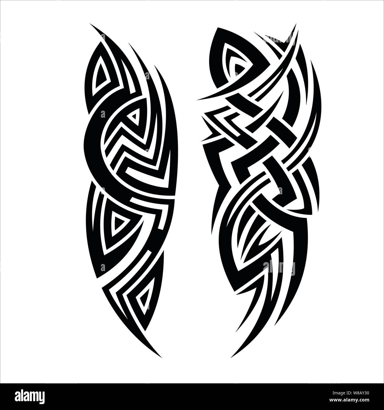 Vector design tatouage tribal, eps 10 Illustration de Vecteur