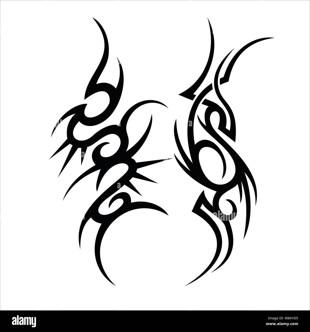 Vector design tatouage tribal, eps 10 Illustration de Vecteur
