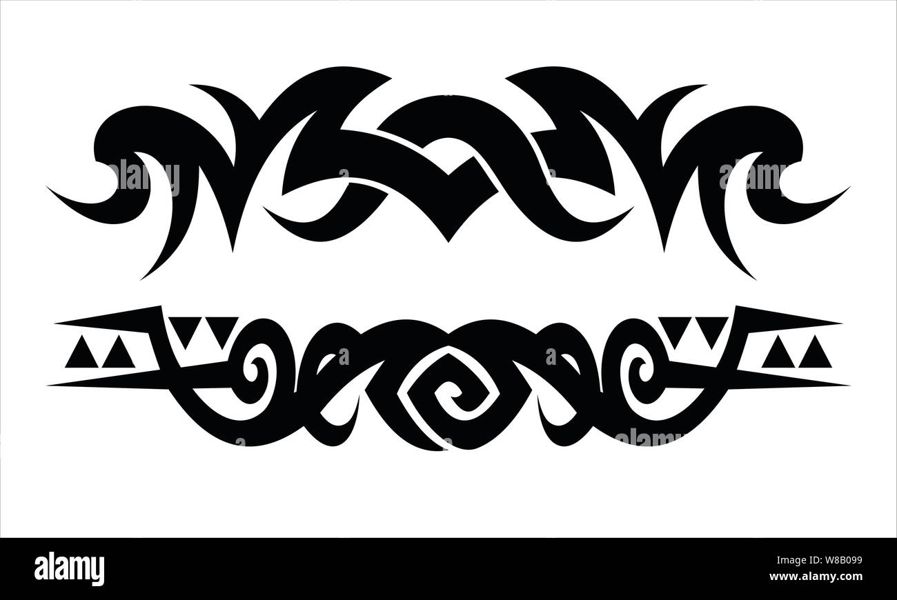 Vector design tatouage tribal, eps 10 Illustration de Vecteur
