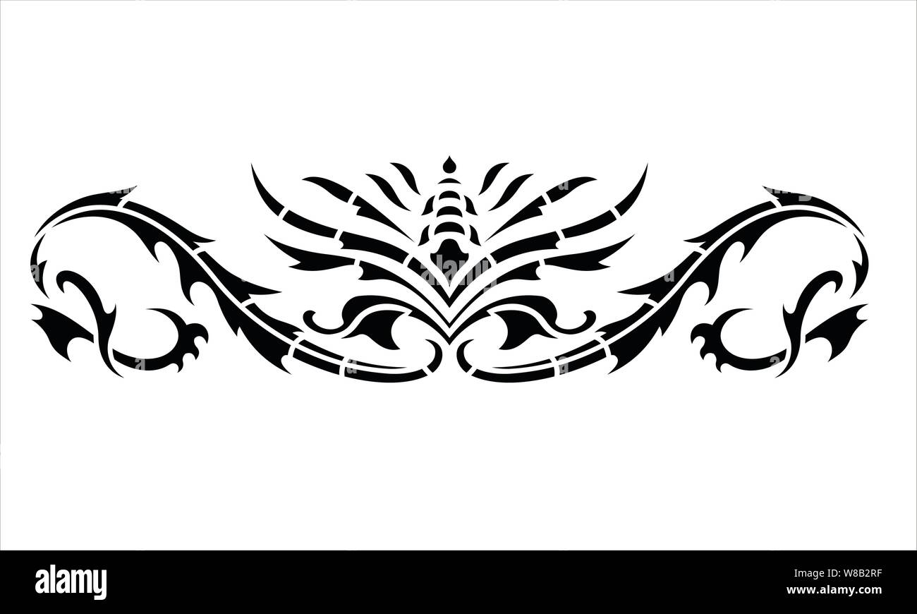 Vector design tatouage tribal, eps 10 Illustration de Vecteur