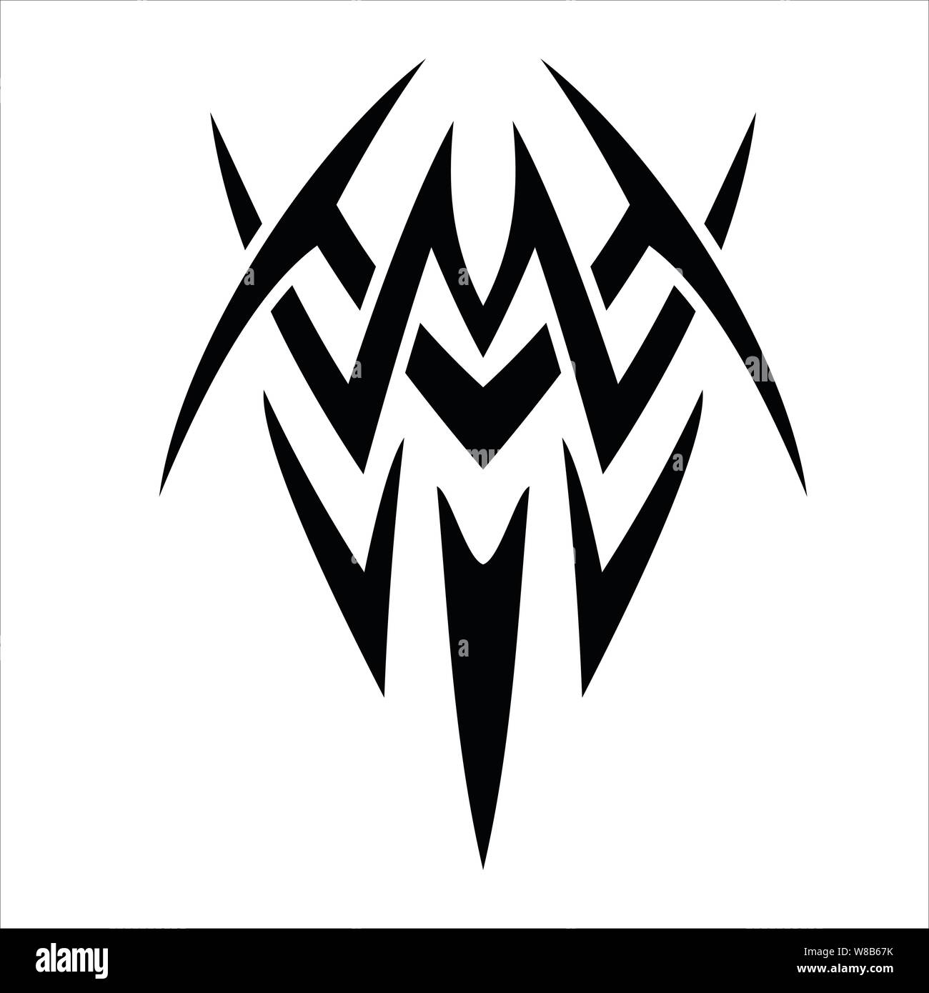 Vector design tatouage tribal, eps 10 Illustration de Vecteur