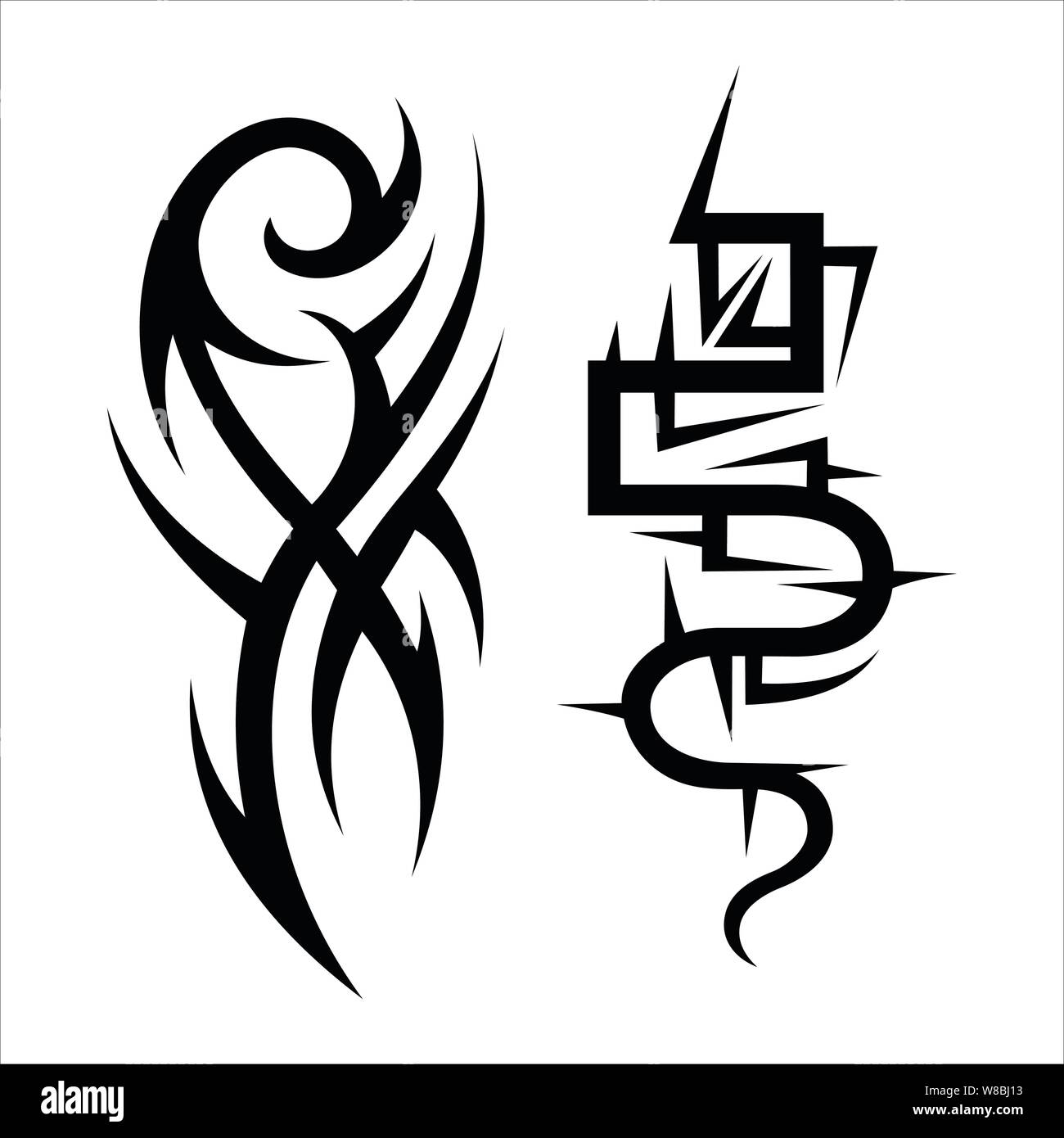 Vector design tatouage tribal, eps 10 Illustration de Vecteur