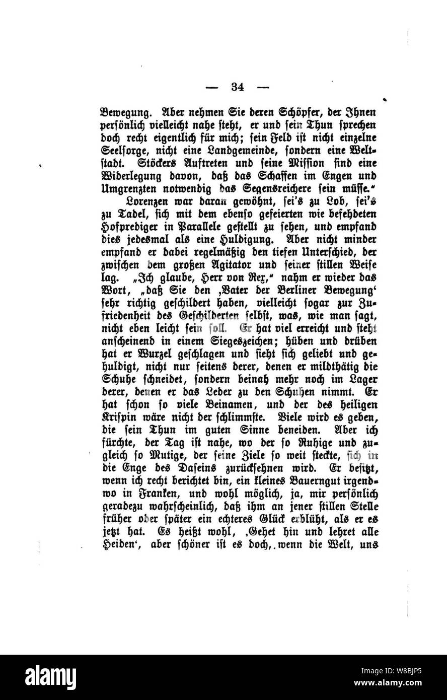 Der Stechlin (Fontane) 034. Banque D'Images