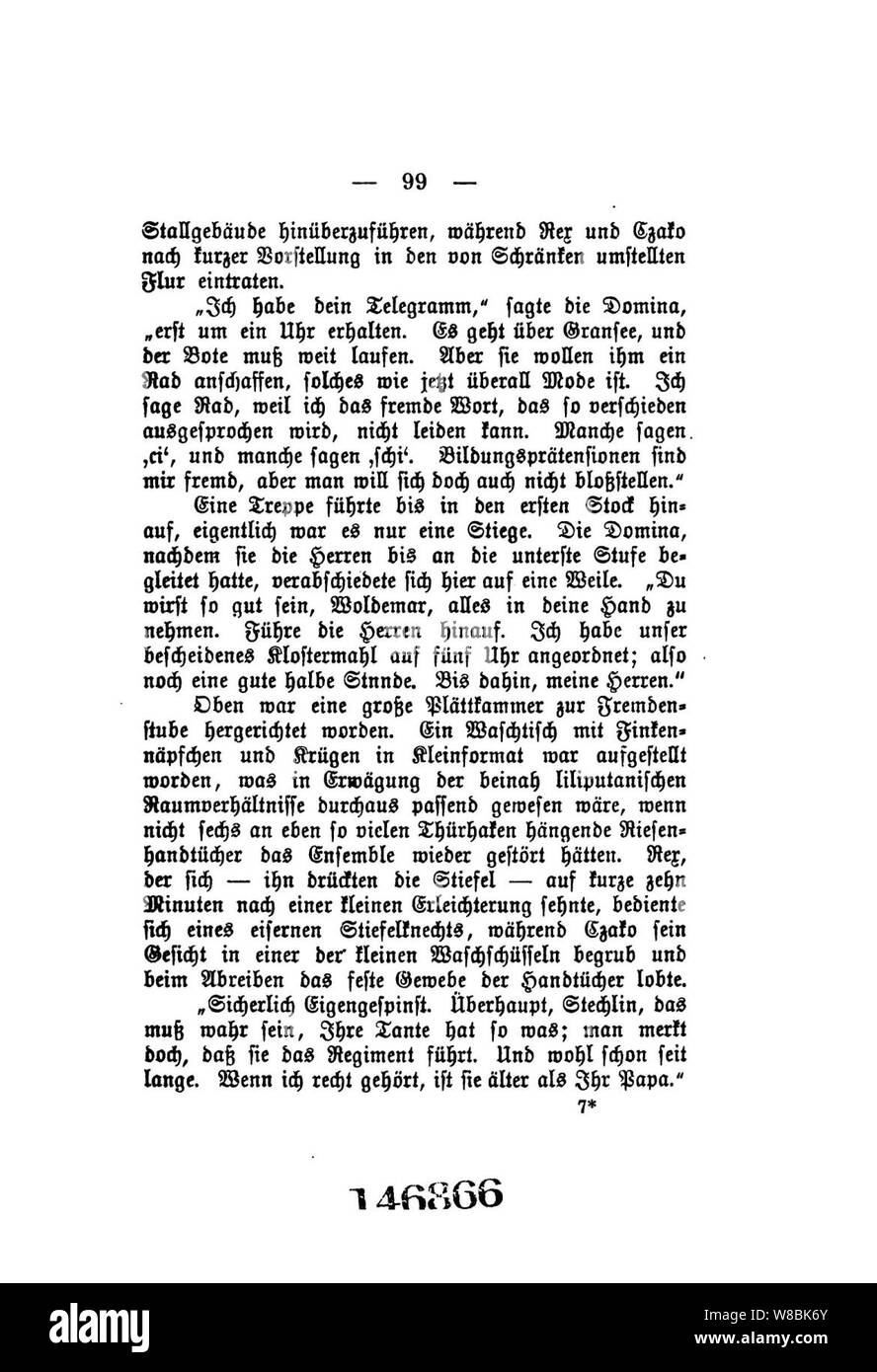 Der Stechlin (Fontane) 099. Banque D'Images