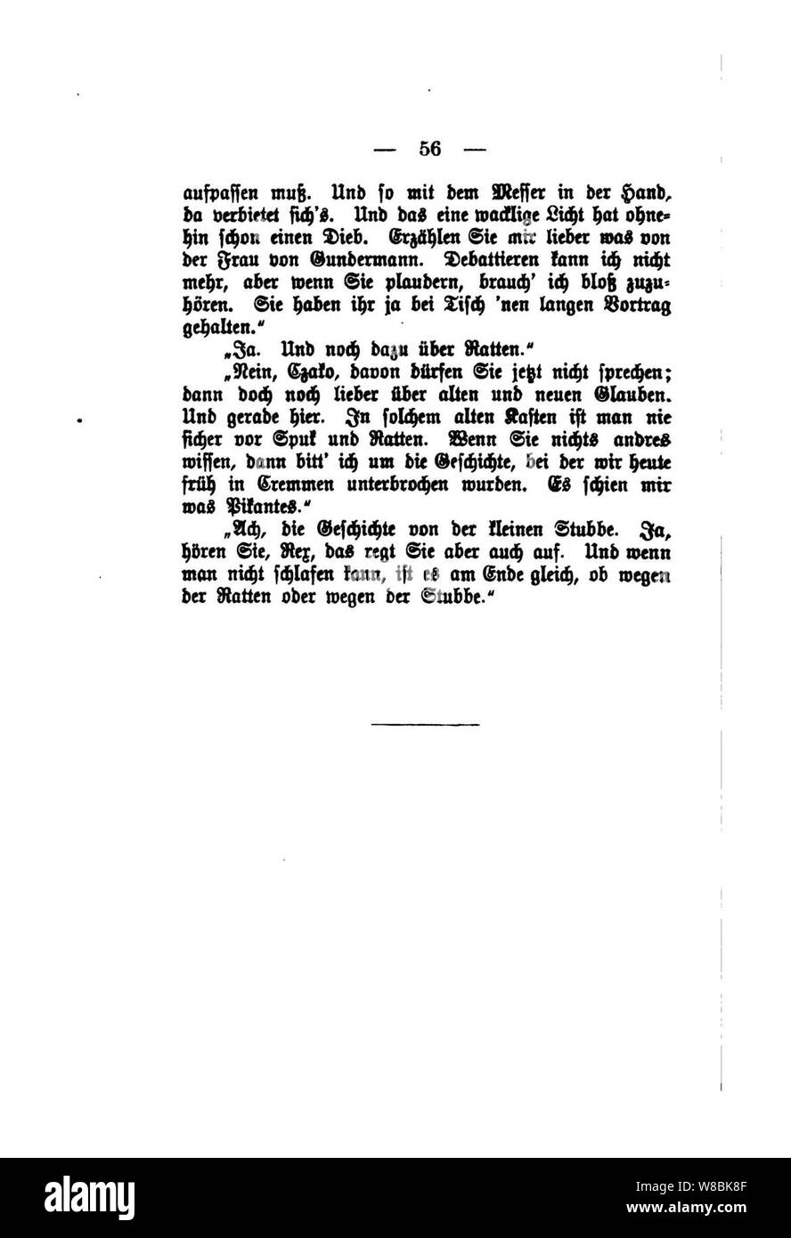 Der Stechlin (Fontane) 056. Banque D'Images