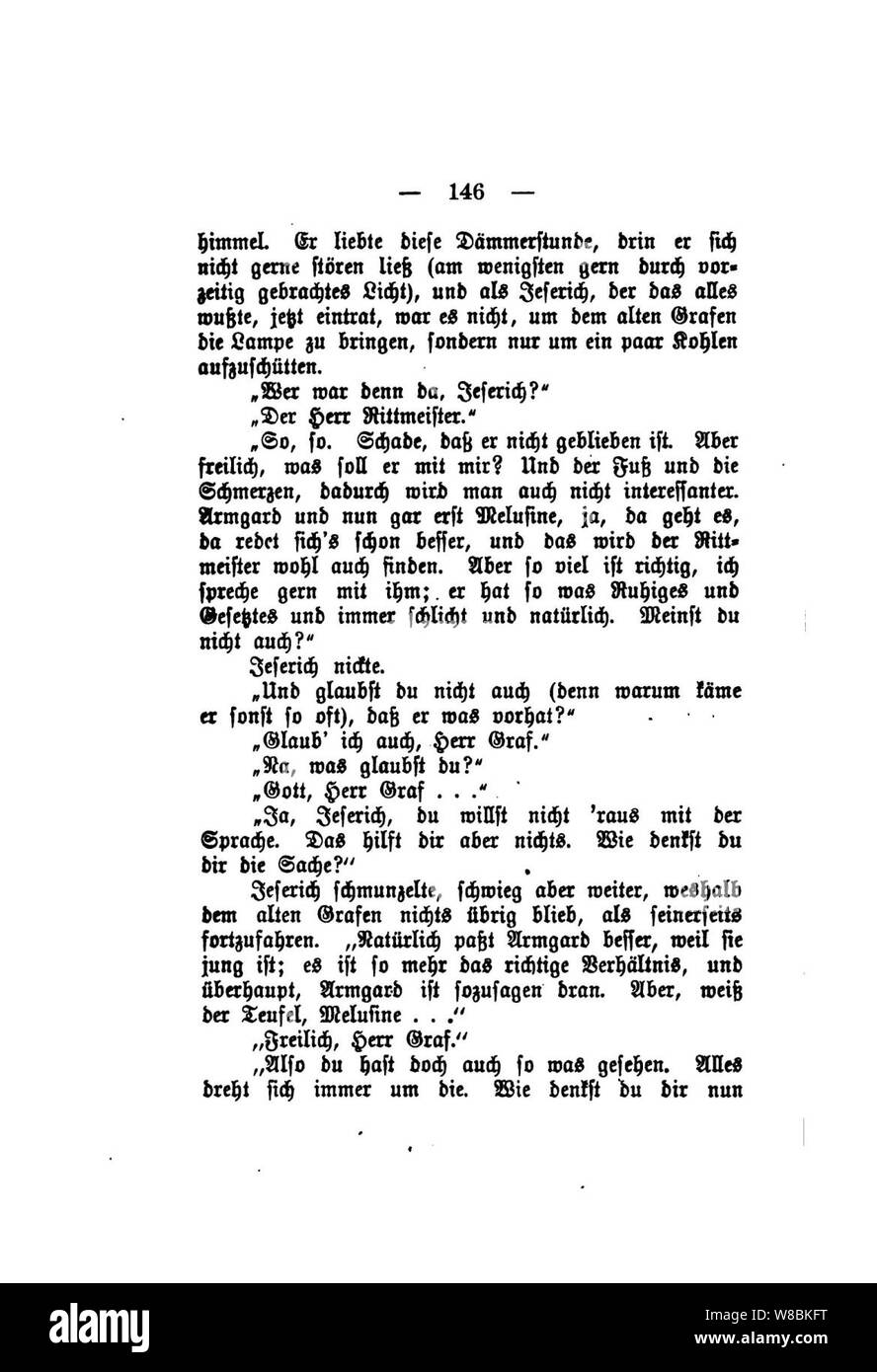 Der Stechlin (Fontane) 146. Banque D'Images