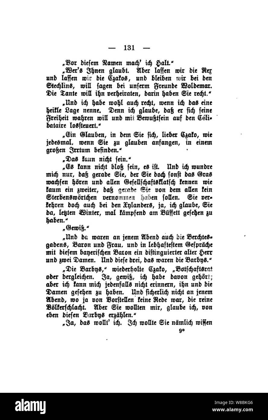 Der Stechlin (Fontane) 131. Banque D'Images