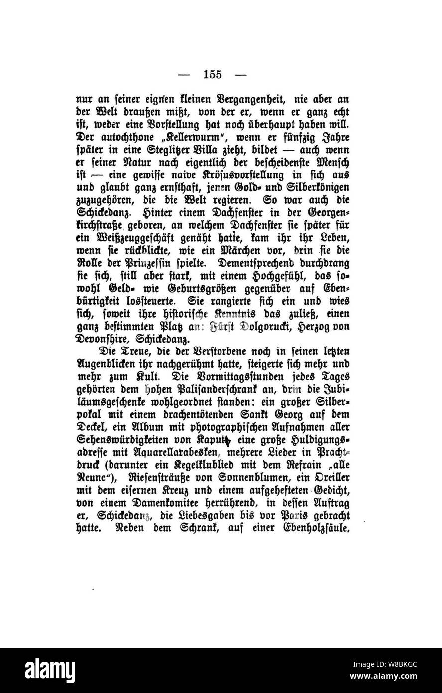 Der Stechlin (Fontane) 155. Banque D'Images