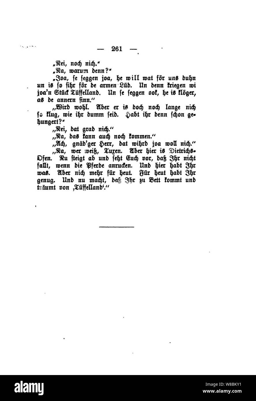 Der Stechlin (Fontane) 261. Banque D'Images