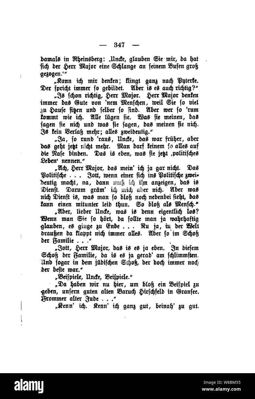 Der Stechlin (Fontane) 347. Banque D'Images