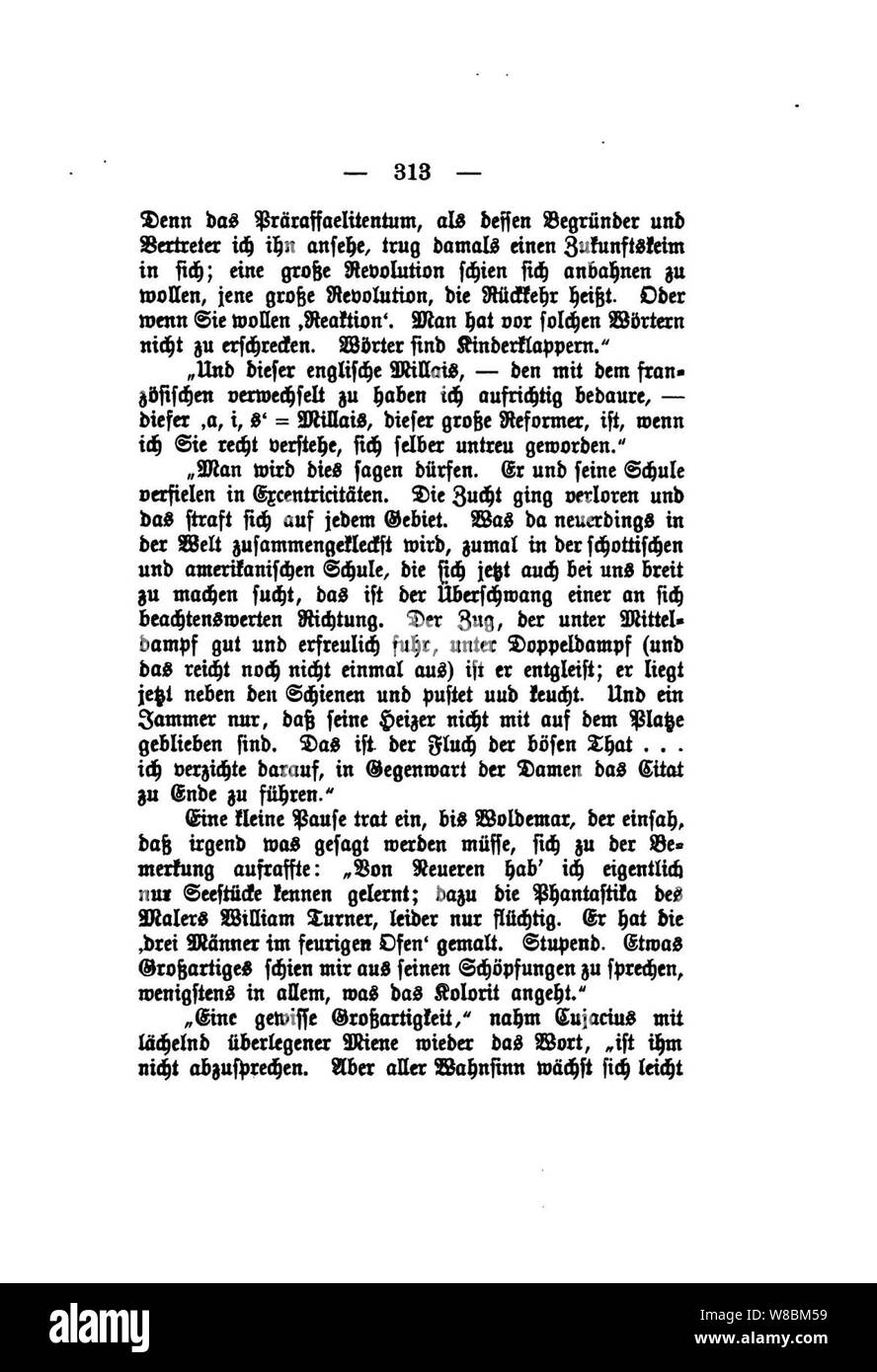 Der Stechlin (Fontane) 313. Banque D'Images