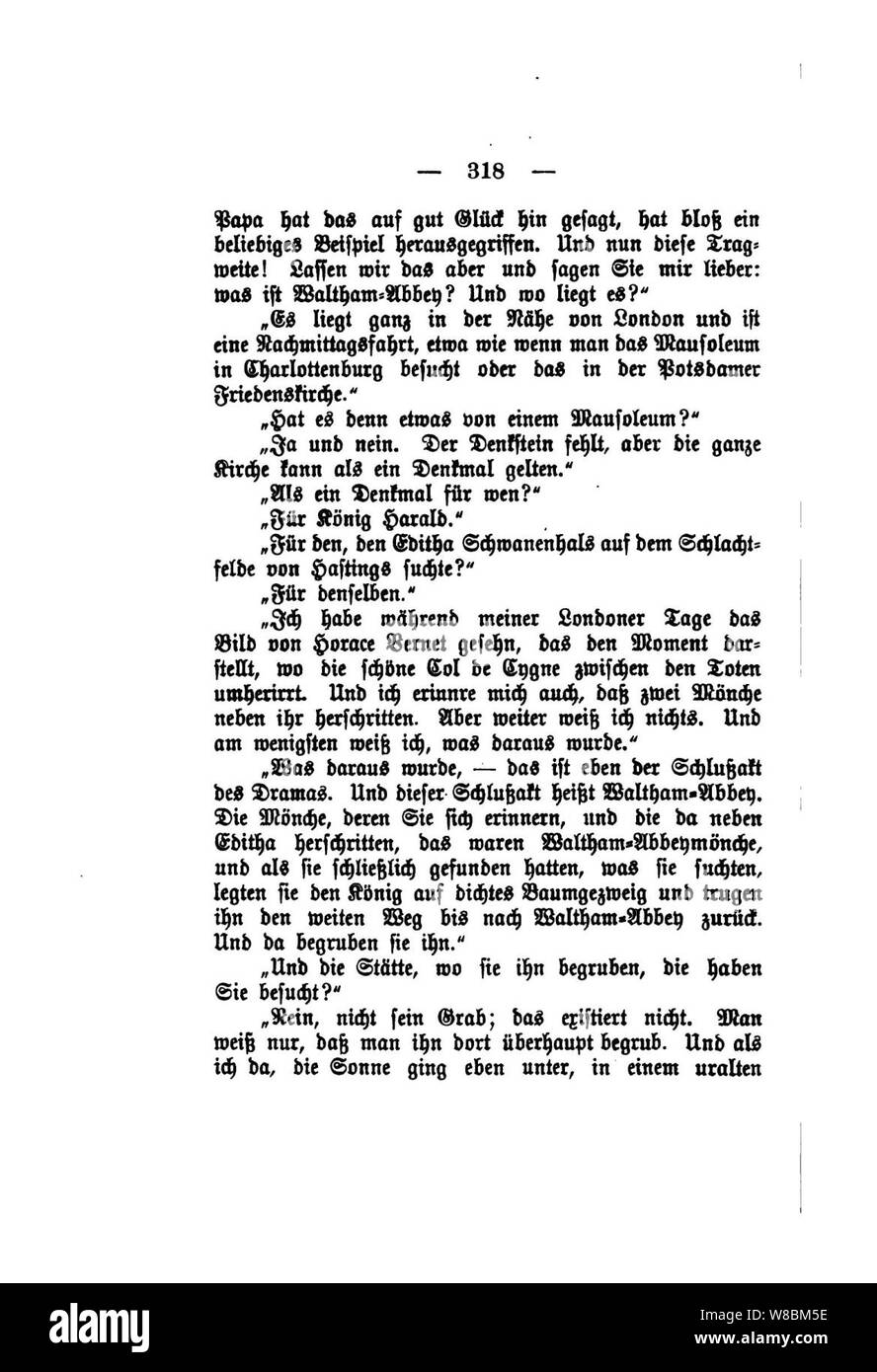 Der Stechlin (Fontane) 318. Banque D'Images