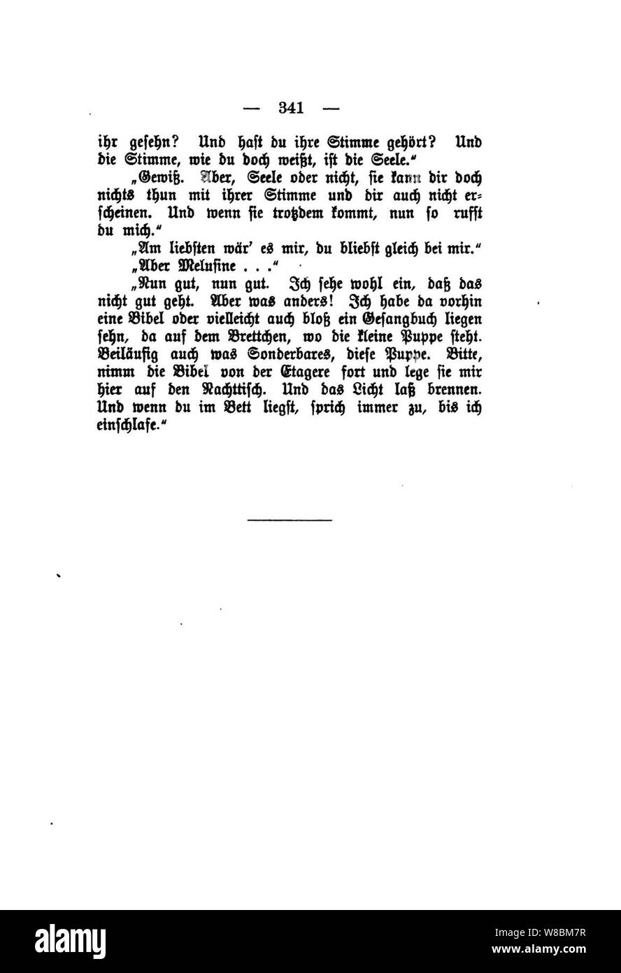 Der Stechlin (Fontane) 341. Banque D'Images